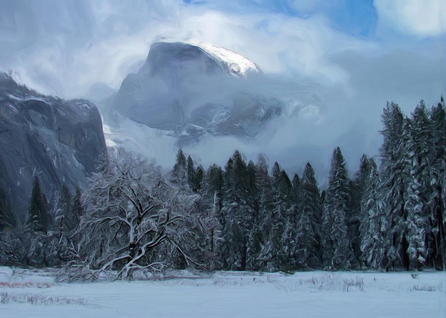 Yosemite National Park Photograph - Cloaked In A Snow Storm by Heidi Smith