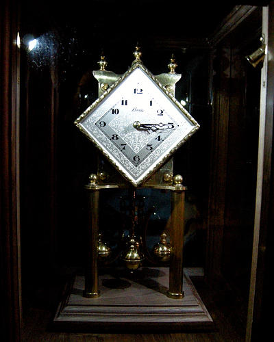 Ivan Clock Clock 10 lighted Sculpture by Ivan Rijhoff - Fine Art America