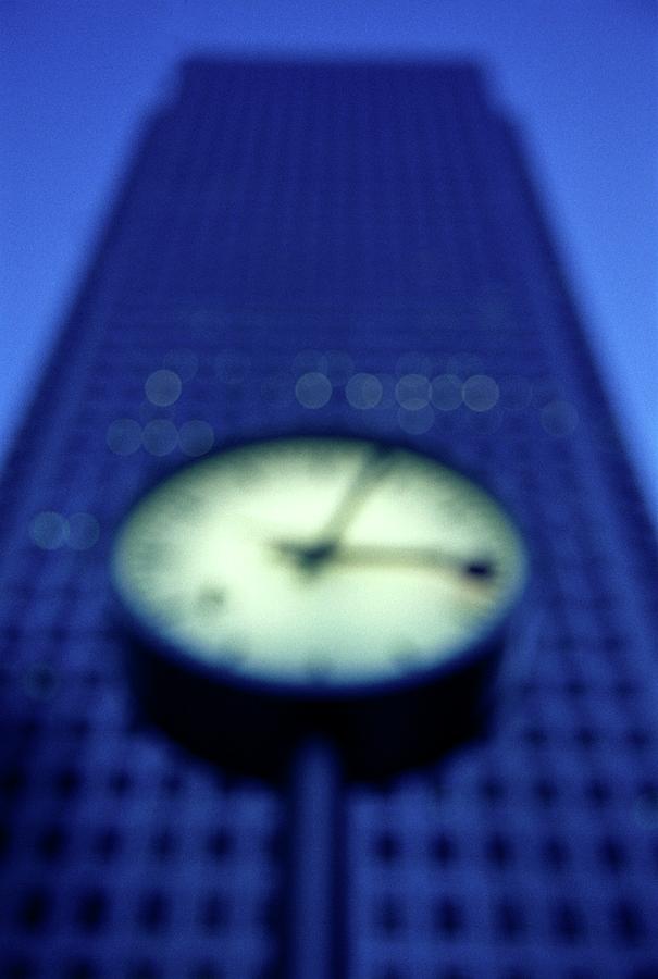 Clock Photograph by Bettina Salomon/science Photo Library