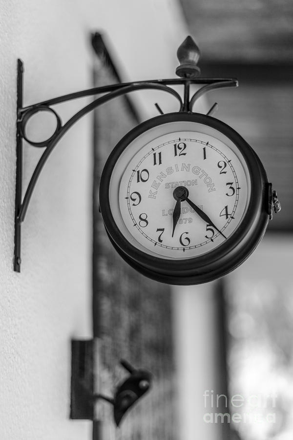 Clock Photograph by Eugenio Moya