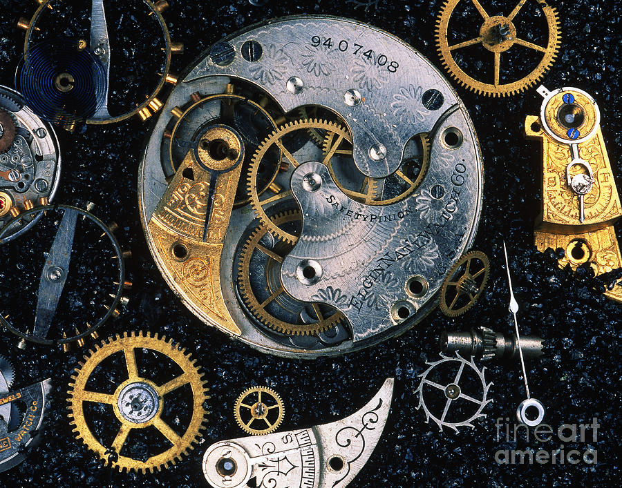 Clock Parts Photograph by Gregory G. Dimijian