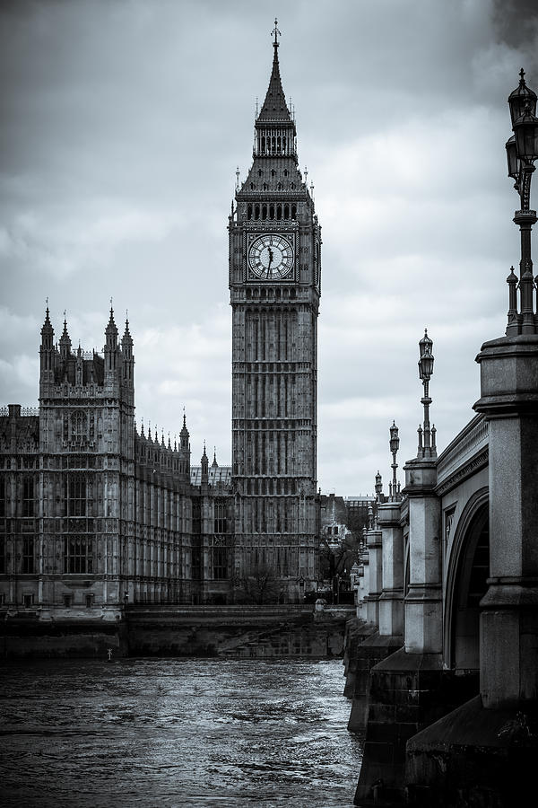 Clock Tower Photograph by A Souppes | Fine Art America