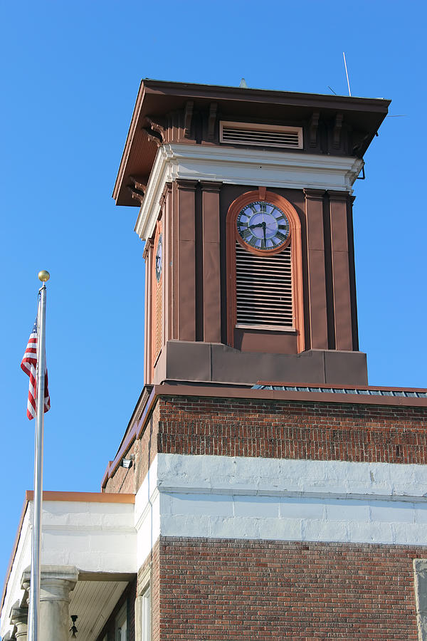 Clock Tower Photograph by Cathy Anderson