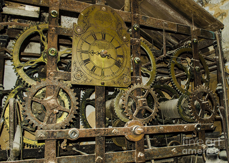 Clockworks Photograph by Deborah Smolinske