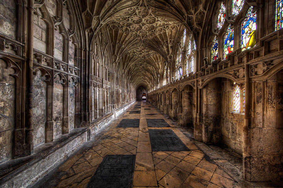 Cloister Of Gloucester Cathedral Photograph by Roland Shainidze Photogaphy