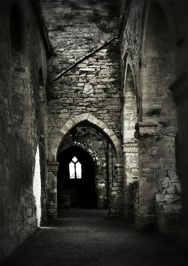 Cloister and Portico of Jerpoint Abbey Photograph by Nadalyn Larsen