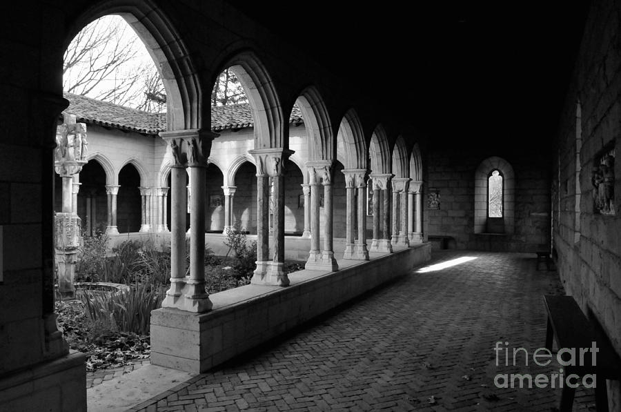 Statue Of Liberty Photograph - Cloisters 1 by Bob Stone