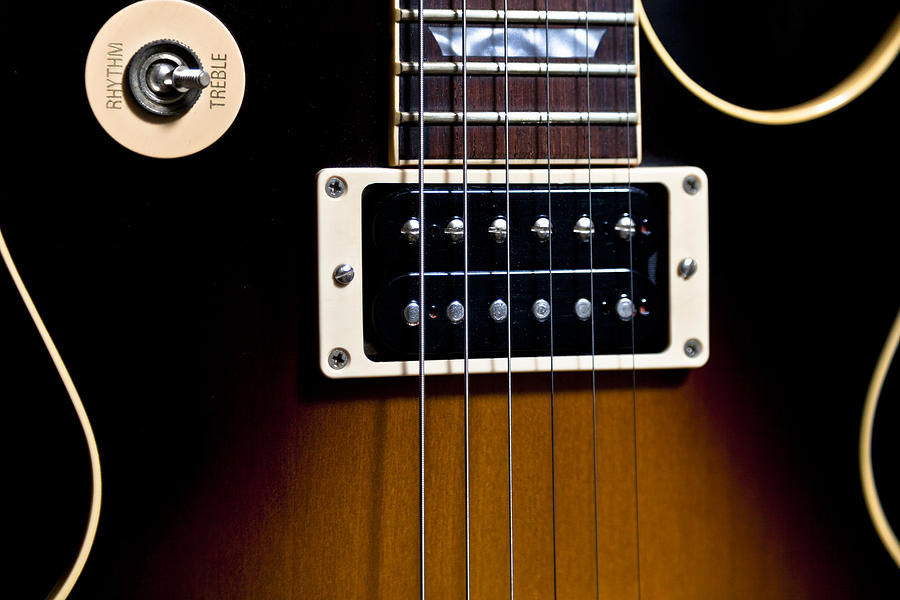 Close up Gibson Photograph by Maj Seda