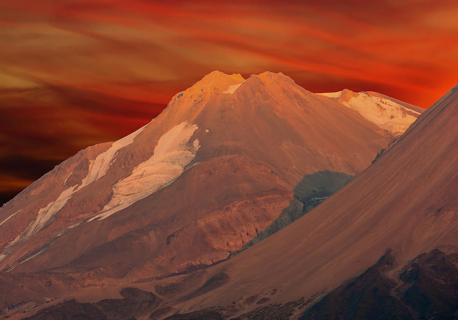 Crimson Peak Photograph by Randall Branham