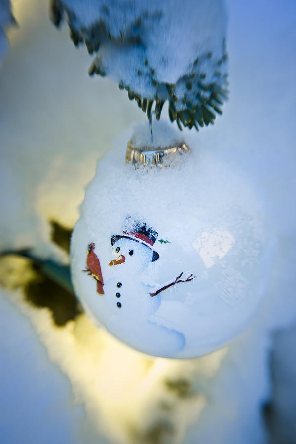 Christmas Photograph - Close Up Of A Christmas Ornament by Kevin Smith