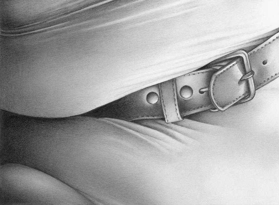 Close Up Of A Mans Belly Hanging Photograph by Ikon Ikon Images