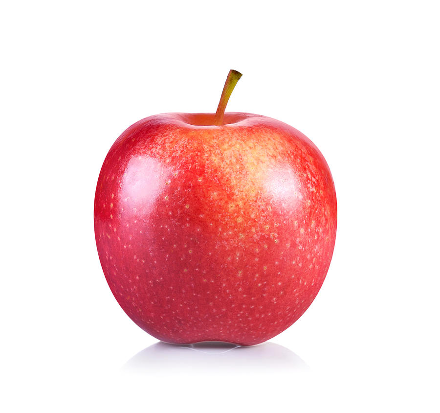 Close-up Of Apple Against White Background Photograph by Akepong Srichaichana / EyeEm Close-up Of Apple Against White Background Photograph by Akepong Srichaichana / EyeEm