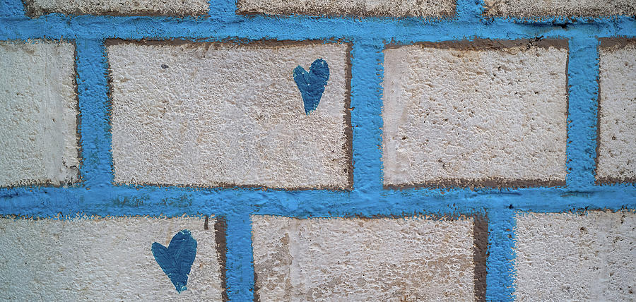Close-up Of Brick Wall, Safed Zfat Photograph by Panoramic Images