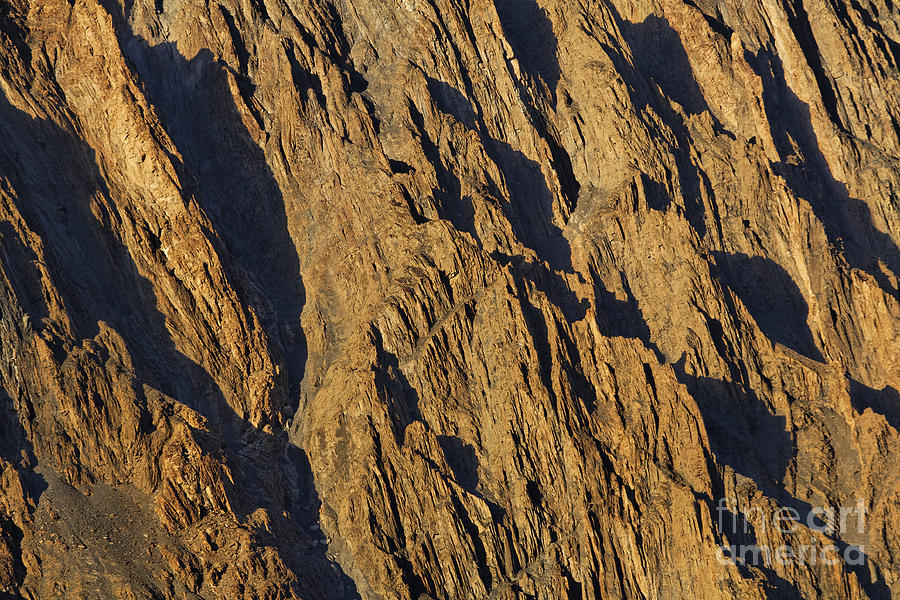 Mountain Photograph - Close Up of Cathedral Spires Mountains Passu by Robert Preston