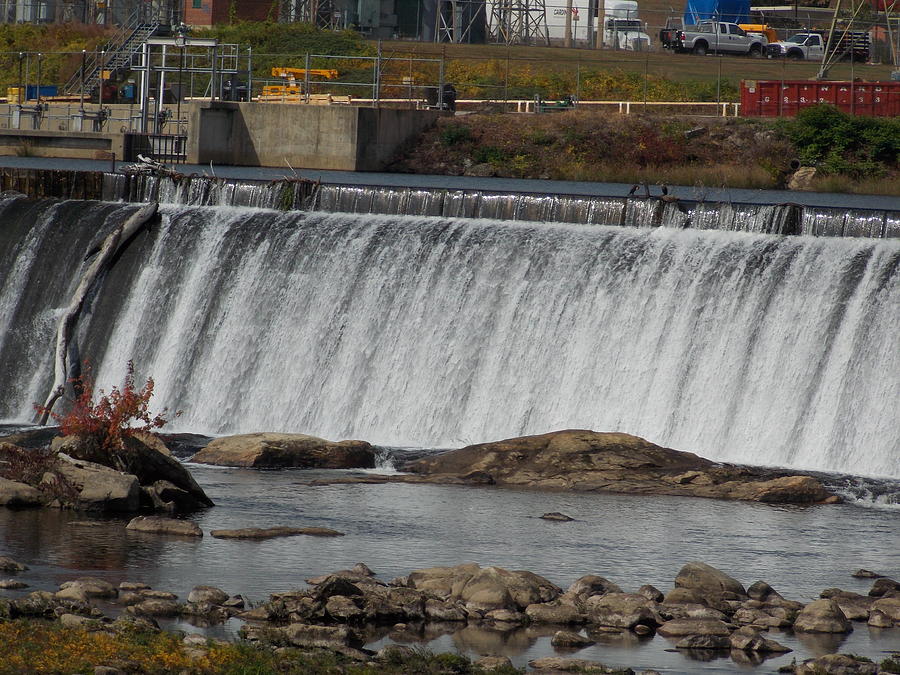 Close Up Of Dam Photograph by Catherine Gagne
