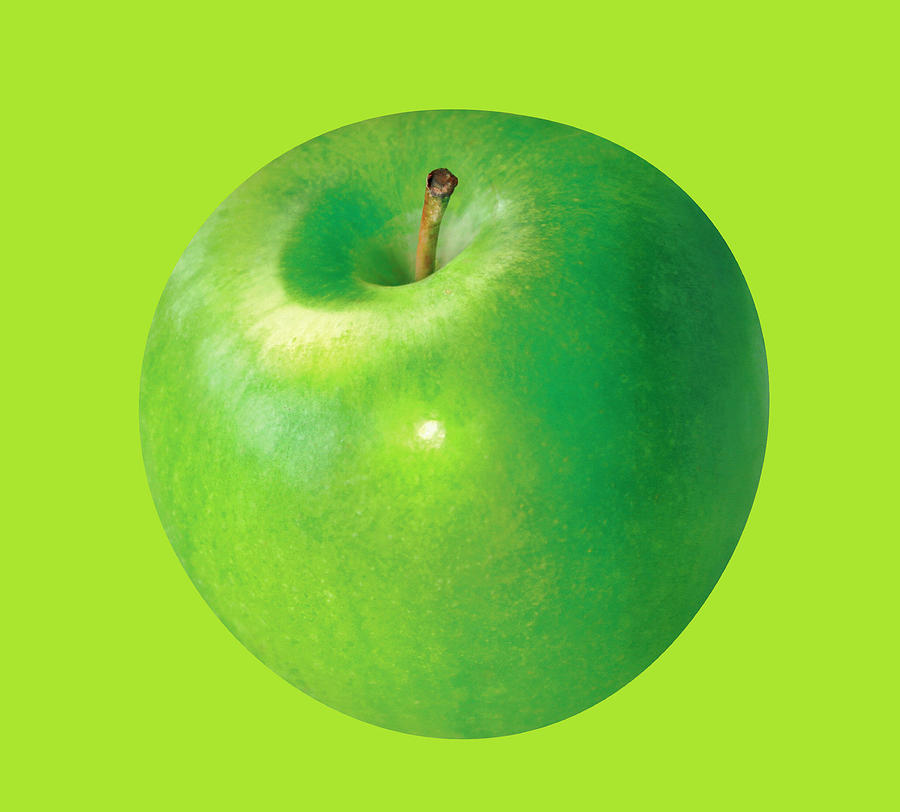 Close Up Of Green Apple Photograph by Ikon Ikon Images