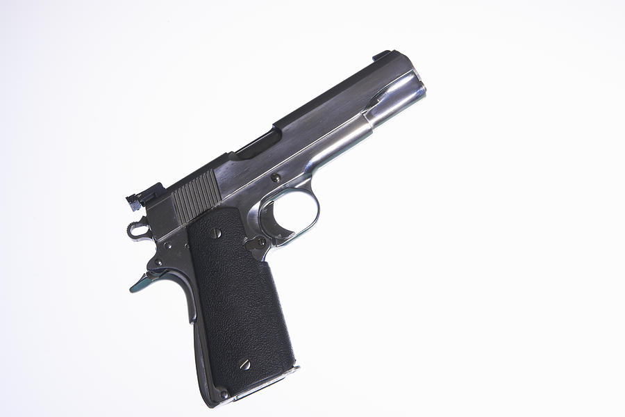 Close up of handgun Photograph by Ghislain & Marie David de Lossy