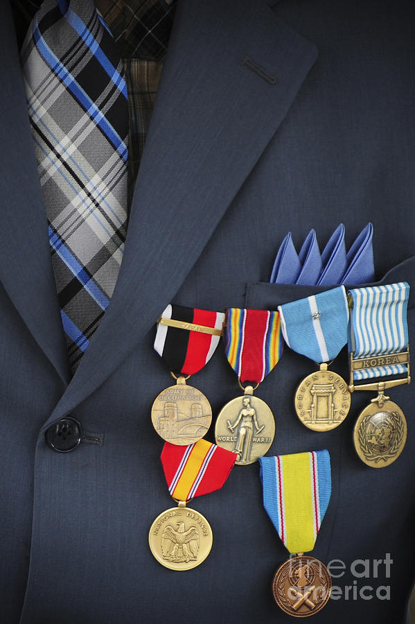 Close Up Of Medals And Awards Photograph By Stocktrek Images