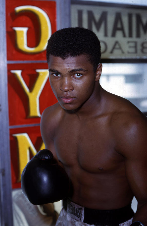Close Up Of Muhammad Ali Photograph by Retro Images Archive