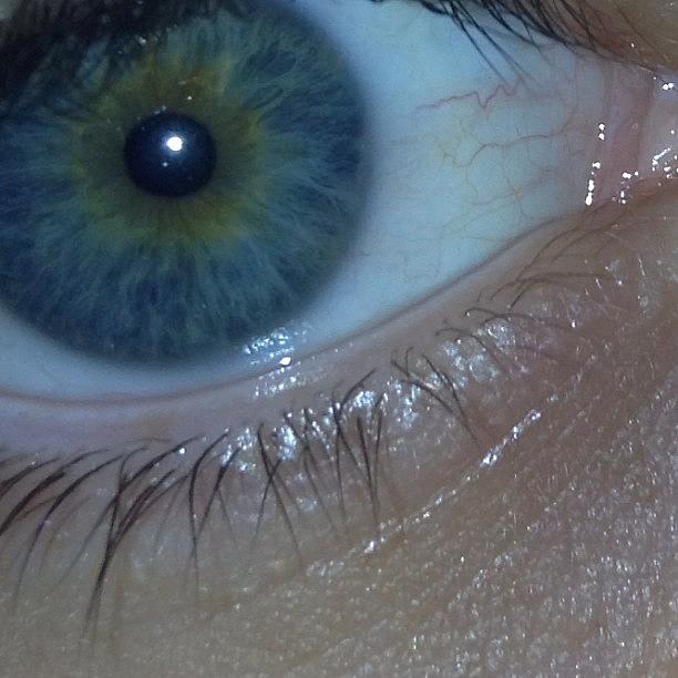Eyes Photograph - Close Up Of My #eye Ive Been Told I by Tyler McGath