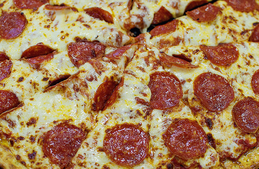 Close up of pepperoni pizza Photograph by Kristal ONeal