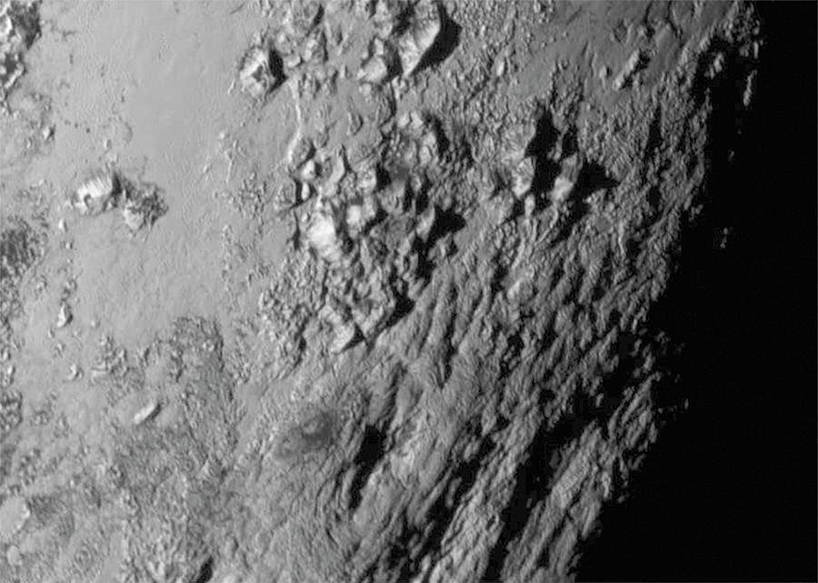 Close-up Of Pluto Photograph by Nasa/johns Hopkins University Applied Physics Laboratory/southwest Research Institute