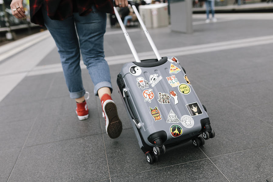 Close Up Of Travelleru2019s Suitcase Photograph by Willie B. Thomas