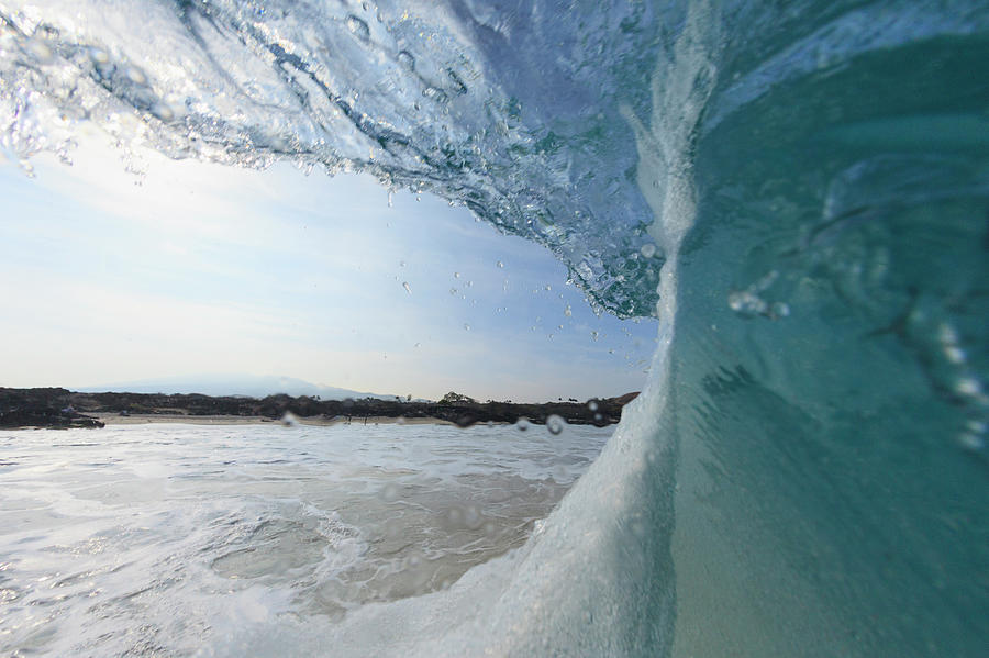 Close Up Of Waves Crashing On Beach Photograph by Cultura Exclusive/stuart Westmorland