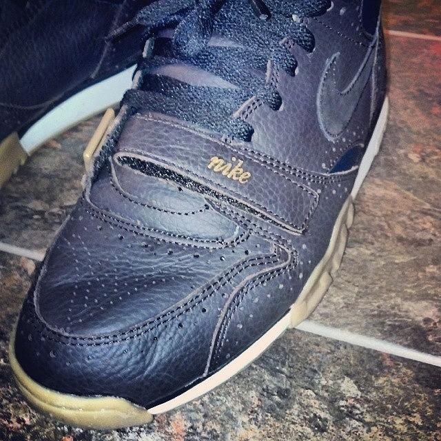 At1 Photograph - Close Up On The #brogue #at1 #mynikes by Kevin Lawton