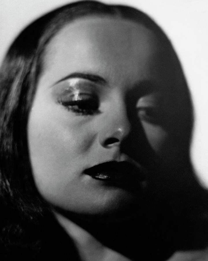 Close-up Portrait Of Olivia De Havilland Photograph by Alexander Paal