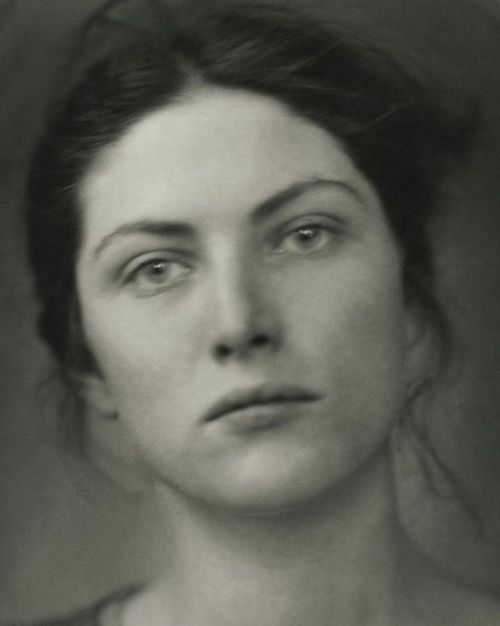 Close-up Portrait Of Winifred Lenihan Photograph by Edward Steichen Close-up Portrait Of Winifred Lenihan Photograph by Edward Steichen