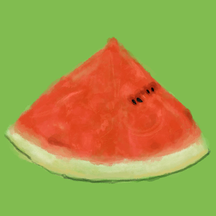 Close Up Slice Of Watermelon Photograph by Ikon Ikon Images