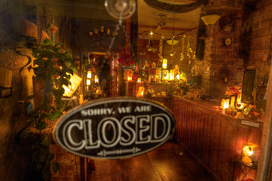 Closed aGlow Photograph by Tim Stanley