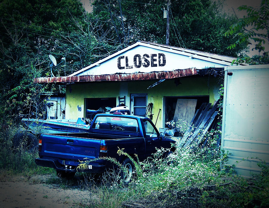 Closed For Repairs Photograph by Phil Perkins