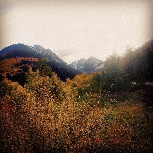 Closest I Could Get To The Maroon Bells Photograph by Brittany Leffel