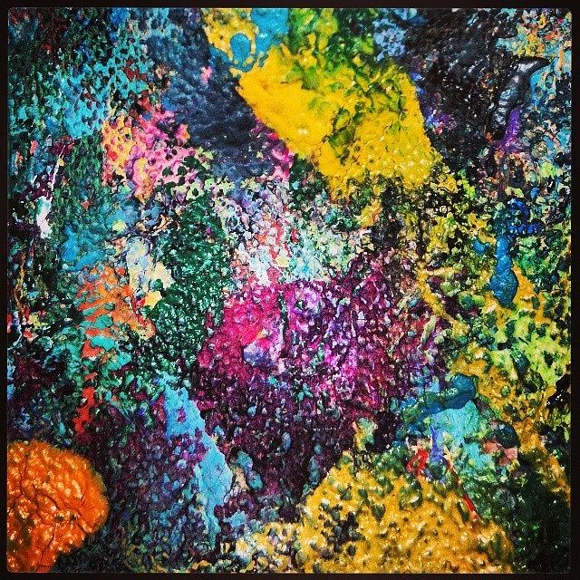 Abstract Photograph - Closeup Of My Apron by Genevieve Esson Abstract Photograph - Closeup Of My Apron by Genevieve Esson
