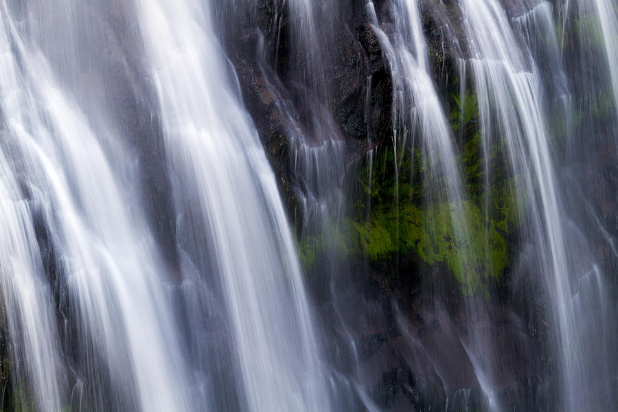Closeup of Narada Falls Photograph by Michael Russell