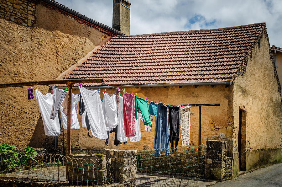 Clothesline Photograph by Celso Bressan