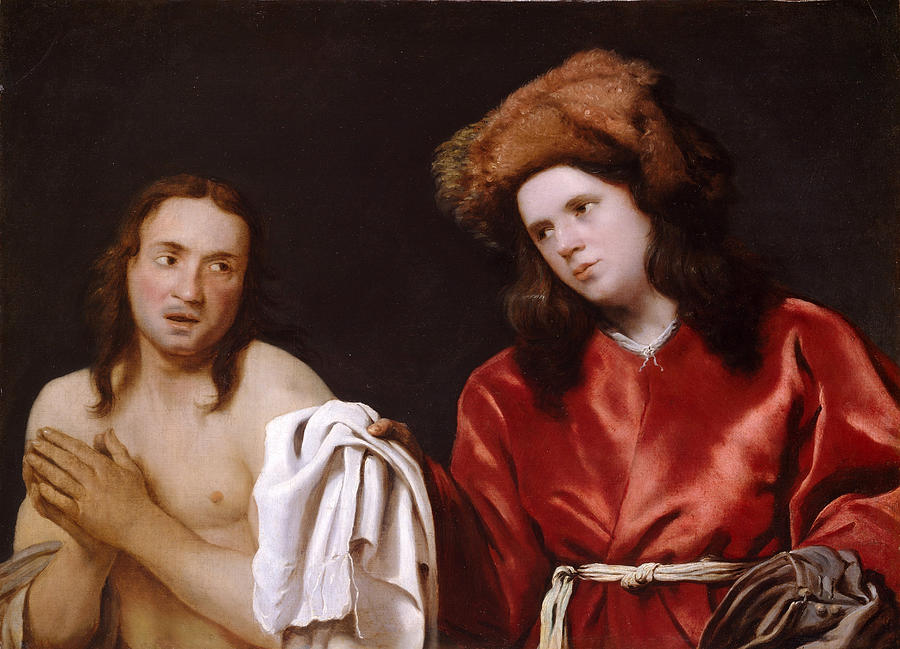 Beautiful Painting - Clothing the Naked by Michiel Sweerts
