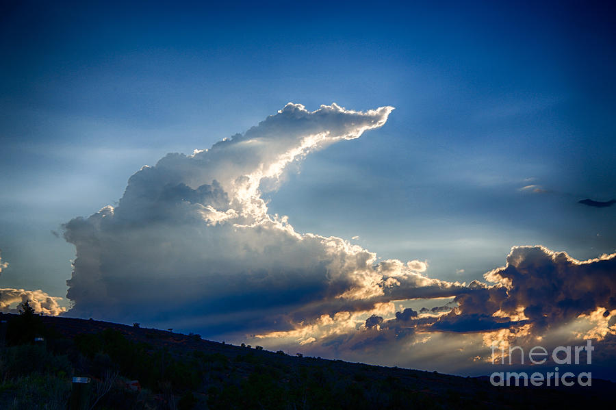 Cloud Arch Photograph by Rick Bragan