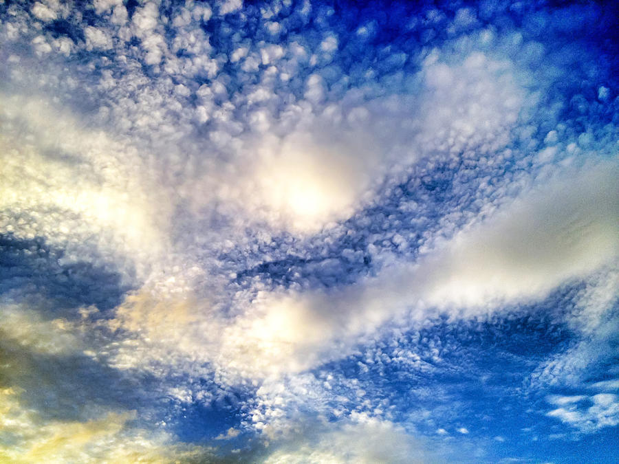 Cloud Burst Photograph by Debra Martz