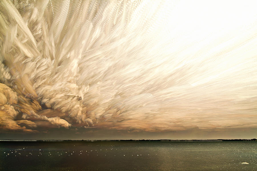 Cloud Chaos Photograph by Matt Molloy