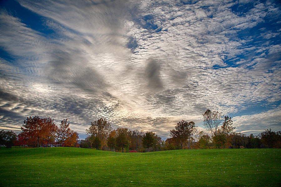 Fall Photograph - Cloud Formation by Eunice Gibb