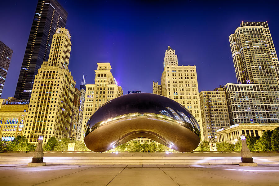 Cloud Gate - Chicago Photograph by Harmeet Gabha | Fine Art America