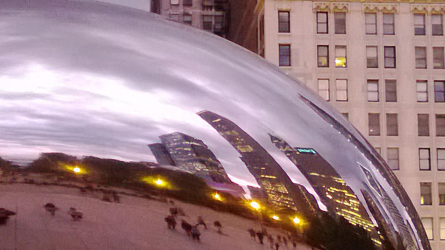 Cloud Gate City Photograph by Claudia Goodell