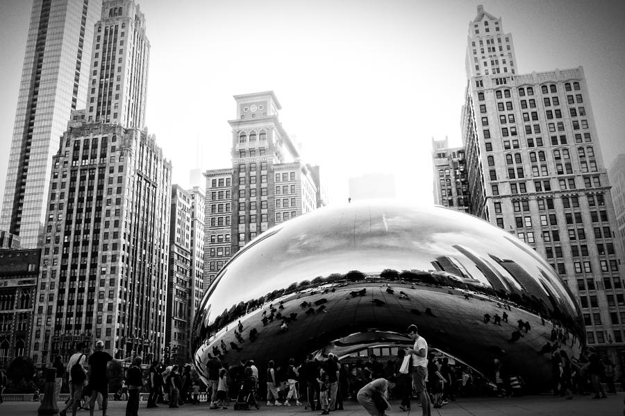 Cloud Gate Dark and Gritty Photograph by Frank Winters