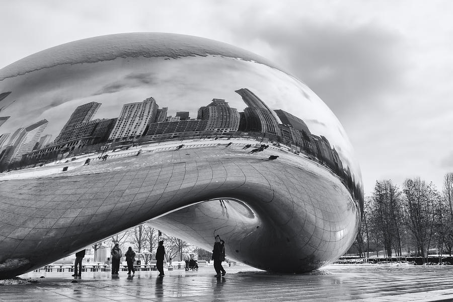 Cloud Gate Photograph by Jayme Spoolstra