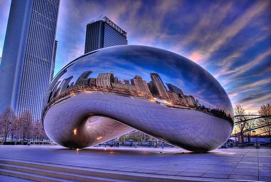 Chicago Photograph - Cloud Gate by Jeff Lewis