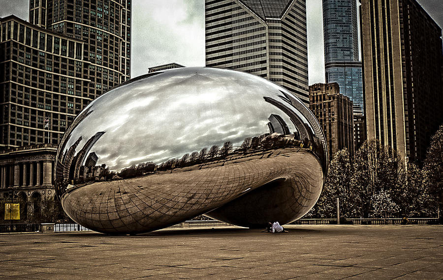 Cloud Gate May 2014 Photograph by Frank Winters