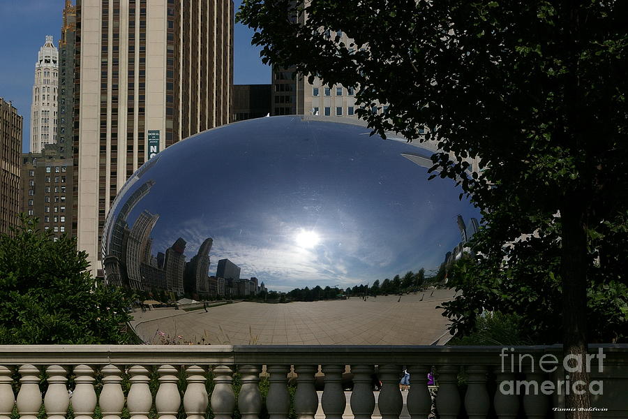 Chicago Photograph - Cloud Gate by Tannis  Baldwin